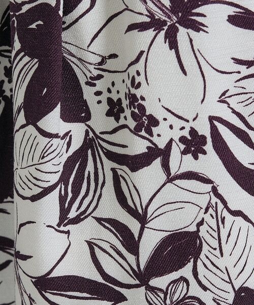 qualite / カリテ パンツ | 【大人のための柄パンツ】ボタニカルプリントパンツ | 詳細13
