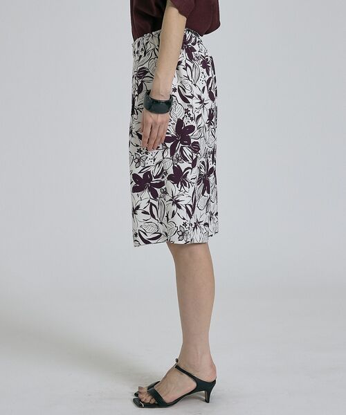 qualite / カリテ ショート・ハーフ・半端丈パンツ | ボタニカルプリントショートパンツ【予約】 | 詳細5