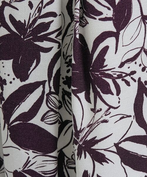 qualite / カリテ ショート・ハーフ・半端丈パンツ | ボタニカルプリントショートパンツ【予約】 | 詳細9