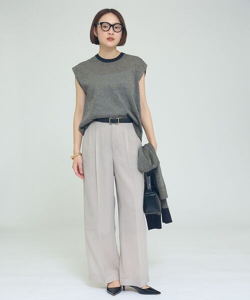 qualite / カリテ パンツ | 【セットアップ対応】シアーツイルパンツ【予約】 | 詳細1
