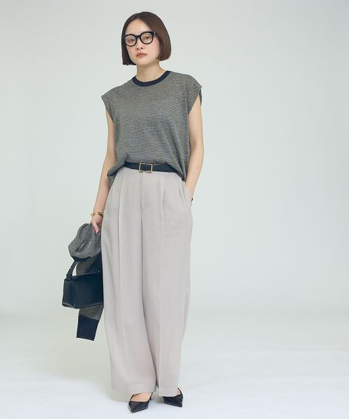 qualite / カリテ パンツ | 【セットアップ対応】シアーツイルパンツ【予約】 | 詳細3