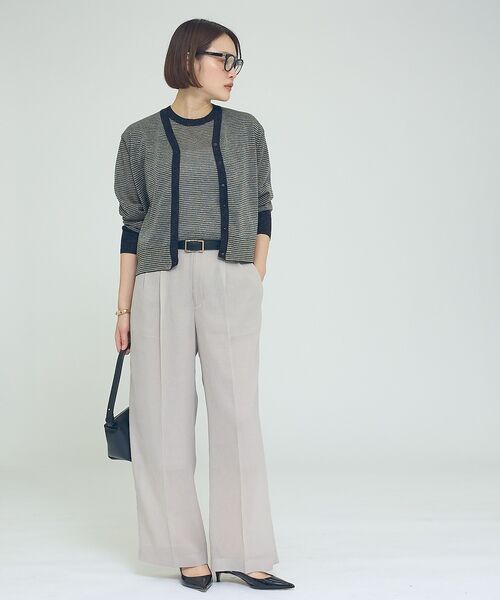 qualite / カリテ パンツ | 【セットアップ対応】シアーツイルパンツ【予約】 | 詳細4