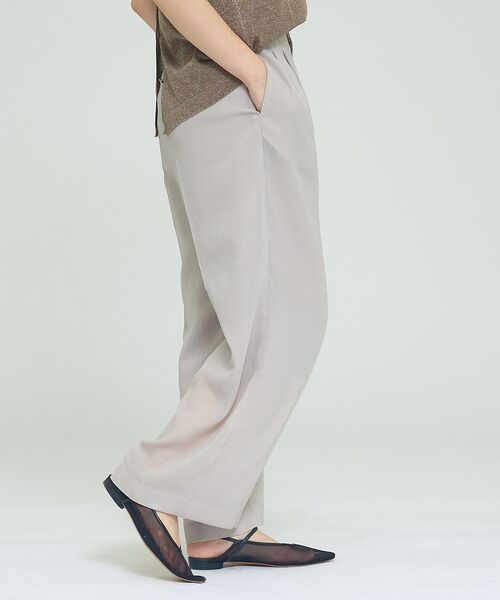 qualite / カリテ パンツ | 【セットアップ対応】シアーツイルパンツ【予約】 | 詳細7