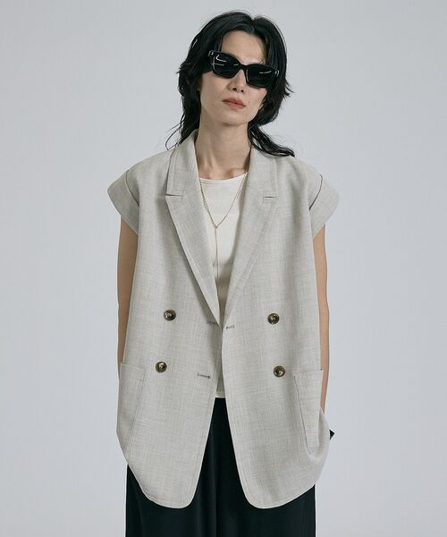 qualite / カリテ その他アウター | 【セットアップ対応】メッシュジャケット【予約】 | 詳細10