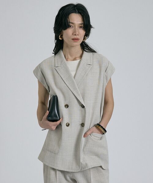 qualite / カリテ その他アウター | 【セットアップ対応】メッシュジャケット【予約】 | 詳細12