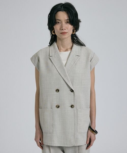 qualite / カリテ その他アウター | 【セットアップ対応】メッシュジャケット【予約】 | 詳細13