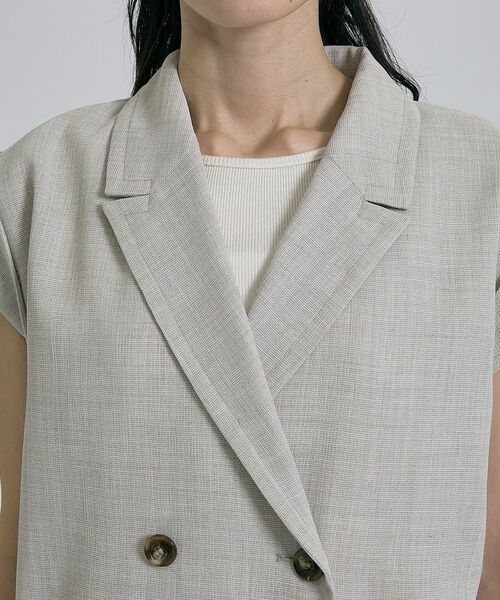 qualite / カリテ その他アウター | 【セットアップ対応】メッシュジャケット【予約】 | 詳細16