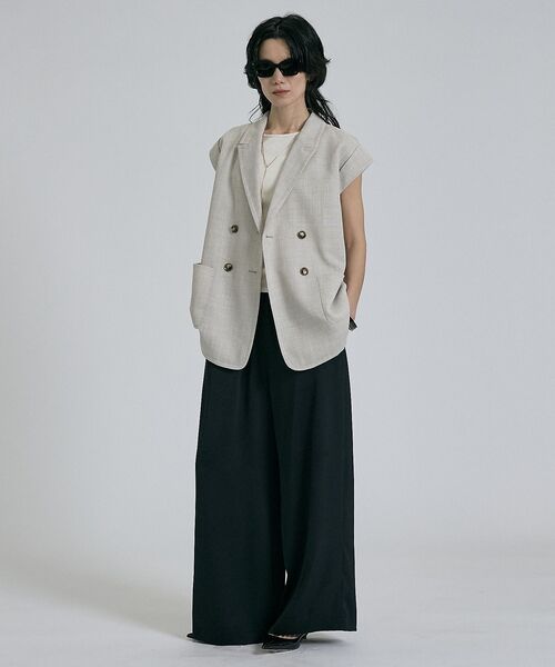 qualite / カリテ その他アウター | 【セットアップ対応】メッシュジャケット【予約】 | 詳細4