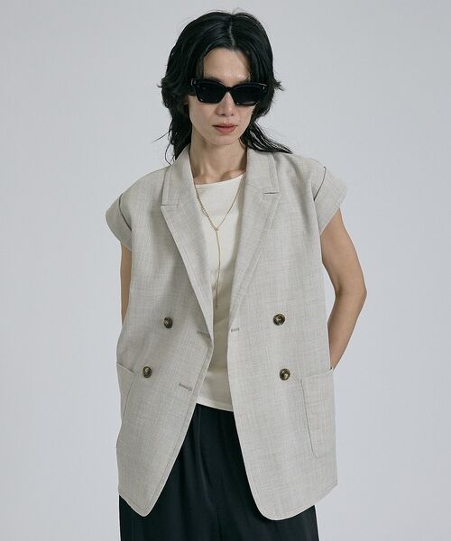 qualite / カリテ その他アウター | 【セットアップ対応】メッシュジャケット【予約】 | 詳細7