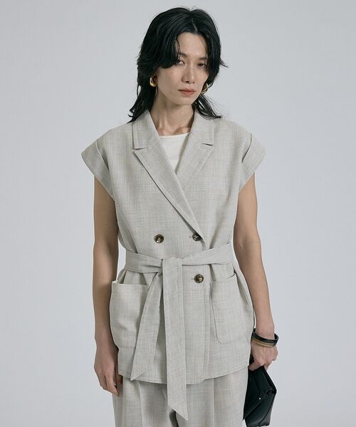 qualite / カリテ その他アウター | 【セットアップ対応】メッシュジャケット【予約】 | 詳細8