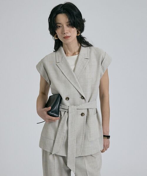 qualite / カリテ その他アウター | 【セットアップ対応】メッシュジャケット【予約】 | 詳細9