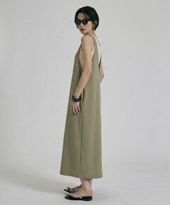 qualite / カリテ ワンピース | 【接触冷感・吸水速乾・UVカット・防シワ】3WAYジョーゼットアメスリワンピ【予