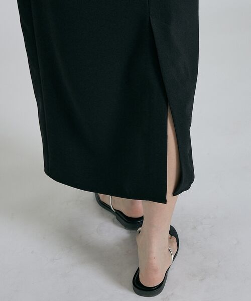 qualite / カリテ ワンピース | 【接触冷感・吸水速乾・UVカット・防シワ】3WAYジョーゼットアメスリワンピ【予 | 詳細15