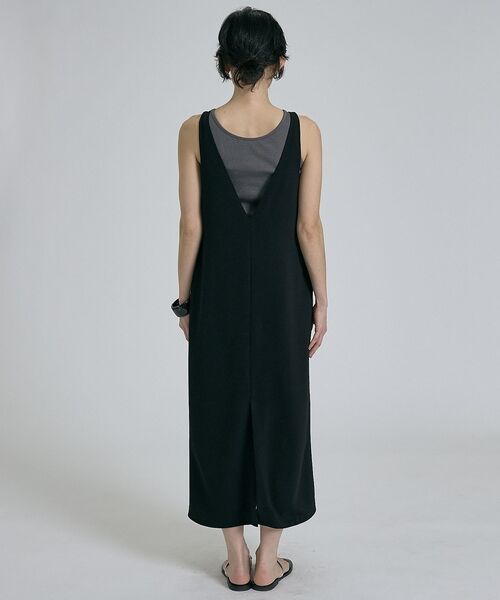 qualite / カリテ ワンピース | 【接触冷感・吸水速乾・UVカット・防シワ】3WAYジョーゼットアメスリワンピ【予 | 詳細9