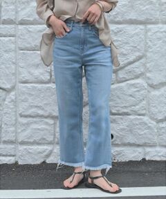 qualite / カリテ デニムパンツ | 【healthy denim】Nachos フレアデニムパンツ