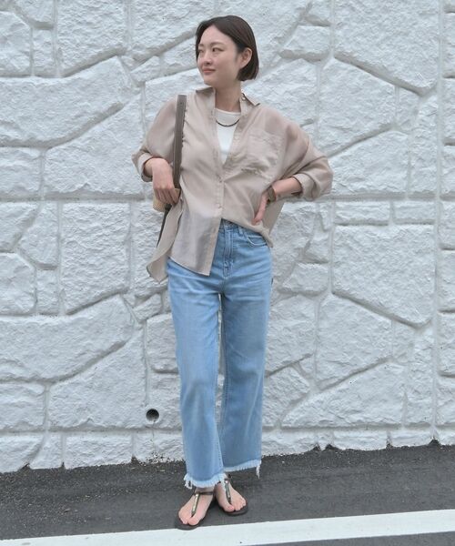 qualite / カリテ デニムパンツ | 【healthy denim】Nachos フレアデニムパンツ | 詳細1