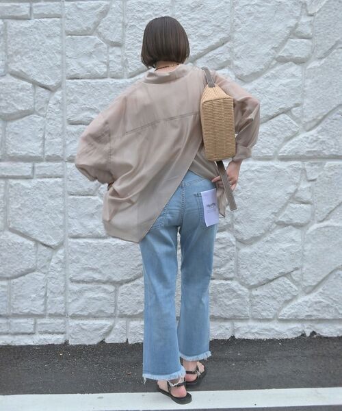 qualite / カリテ デニムパンツ | 【healthy denim】Nachos フレアデニムパンツ | 詳細3