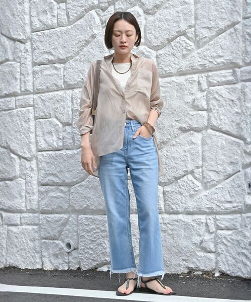 qualite / カリテ デニムパンツ | 【healthy denim】Nachos フレアデニムパンツ | 詳細5