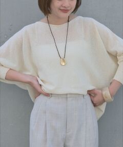 qualite / カリテ Tシャツ | 【大人気アイテムが進化して新登場！】camifine ニットプルオーバー【予約】