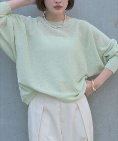 qualite / カリテ Tシャツ | 【大人気アイテムが進化して新登場！】camifine ニットプルオーバー【予約】