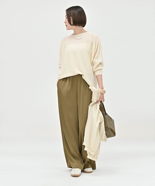 qualite / カリテ Tシャツ | 【大人気アイテムが進化して新登場！】camifine ニットプルオーバー | 詳細17