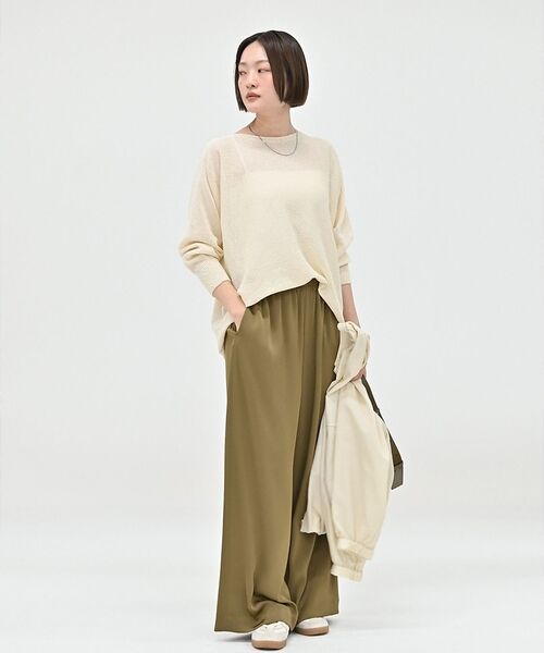 qualite / カリテ Tシャツ | 【大人気アイテムが進化して新登場！】camifine ニットプルオーバー | 詳細18