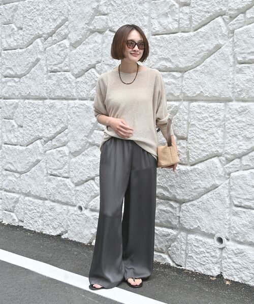 qualite / カリテ Tシャツ | 【大人気アイテムが進化して新登場！】camifine ニットプルオーバー【予約】 | 詳細14