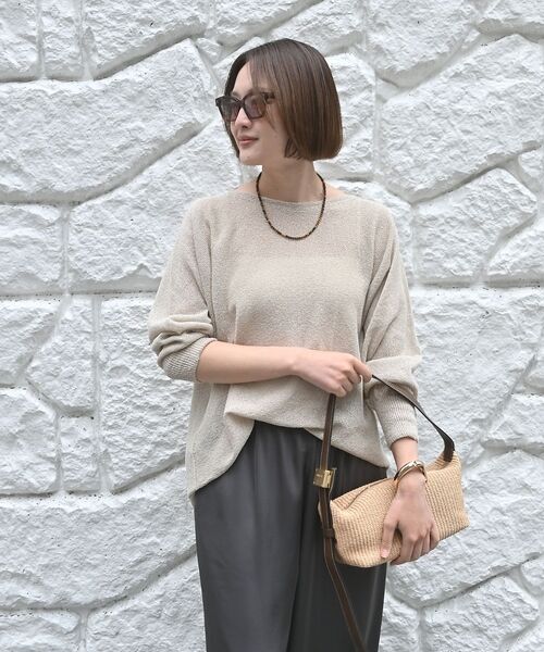 qualite / カリテ Tシャツ | 【大人気アイテムが進化して新登場！】camifine ニットプルオーバー【予約】 | 詳細28