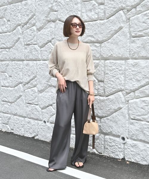 qualite / カリテ Tシャツ | 【大人気アイテムが進化して新登場！】camifine ニットプルオーバー【予約】 | 詳細15