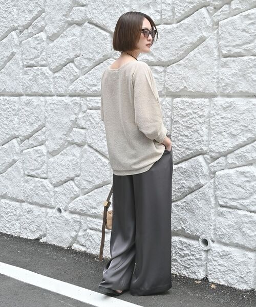 qualite / カリテ Tシャツ | 【大人気アイテムが進化して新登場！】camifine ニットプルオーバー【予約】 | 詳細16