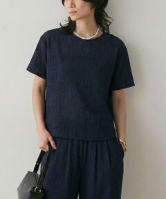 qualite / カリテ シャツ・ブラウス | 【セットアップ対応】シアーギンガムブラウス【予約】