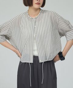 qualite / カリテ シャツ・ブラウス | 【シルエット調整可能】フォルムドロストブラウス【予約】