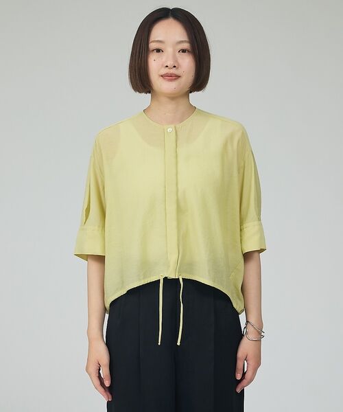 qualite / カリテ シャツ・ブラウス | 【シルエット調整可能】フォルムドロストブラウス【予約】 | 詳細20