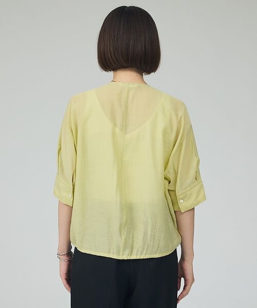 qualite / カリテ シャツ・ブラウス | 【シルエット調整可能】フォルムドロストブラウス【予約】 | 詳細22