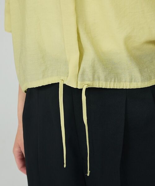 qualite / カリテ シャツ・ブラウス | 【シルエット調整可能】フォルムドロストブラウス【予約】 | 詳細24