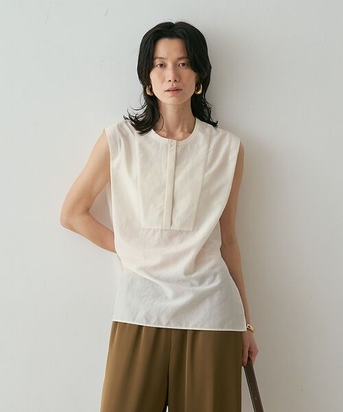 qualite / カリテ シャツ・ブラウス | シルキーローンブラウス【予約】 | 詳細10