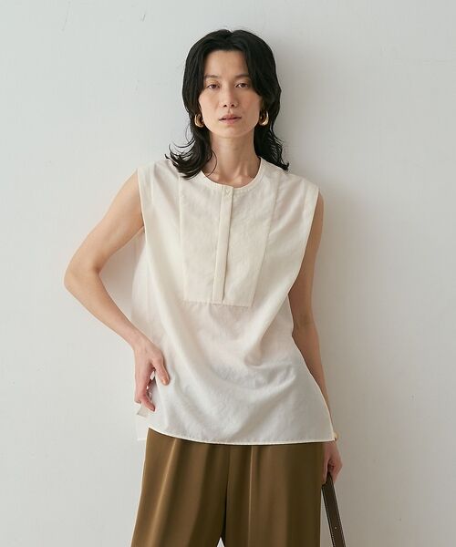 qualite / カリテ シャツ・ブラウス | シルキーローンブラウス【予約】 | 詳細11