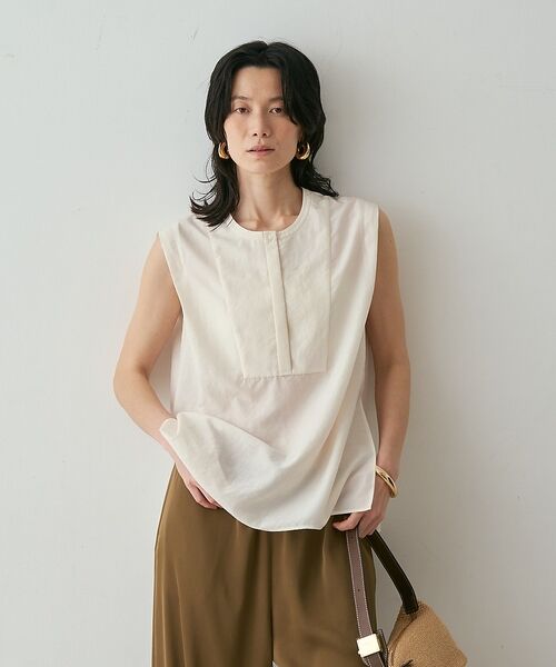 qualite / カリテ シャツ・ブラウス | シルキーローンブラウス【予約】 | 詳細13