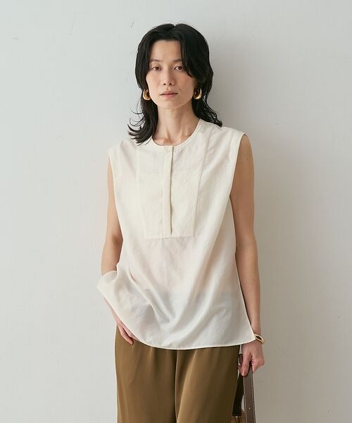 qualite / カリテ シャツ・ブラウス | シルキーローンブラウス【予約】 | 詳細14