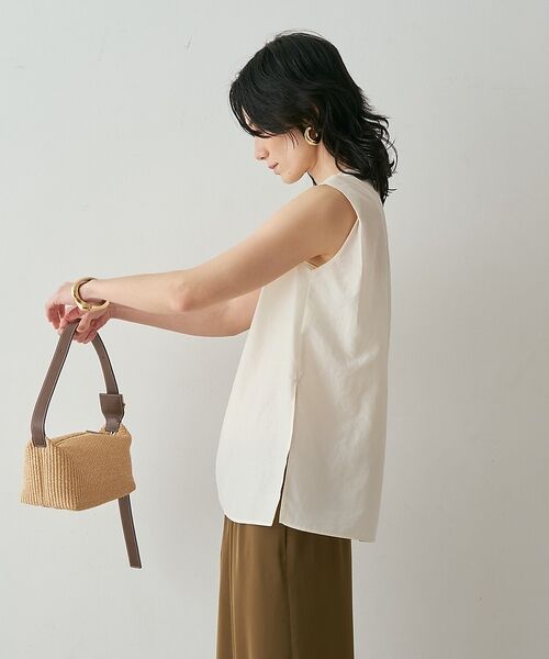 qualite / カリテ シャツ・ブラウス | シルキーローンブラウス【予約】 | 詳細15