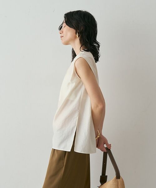 qualite / カリテ シャツ・ブラウス | シルキーローンブラウス【予約】 | 詳細16