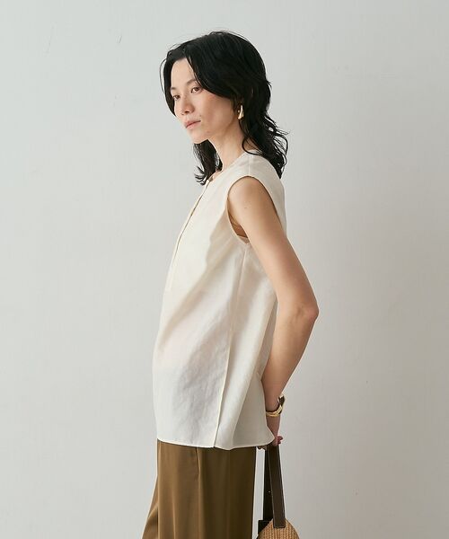 qualite / カリテ シャツ・ブラウス | シルキーローンブラウス【予約】 | 詳細17