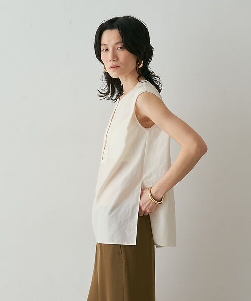 qualite / カリテ シャツ・ブラウス | シルキーローンブラウス【予約】 | 詳細18