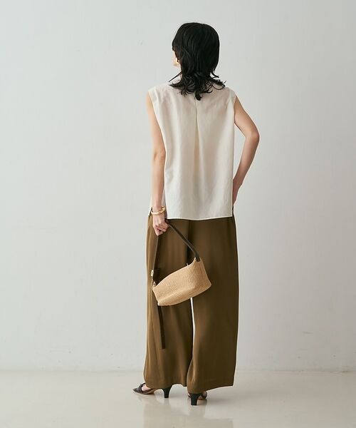 qualite / カリテ シャツ・ブラウス | シルキーローンブラウス【予約】 | 詳細4