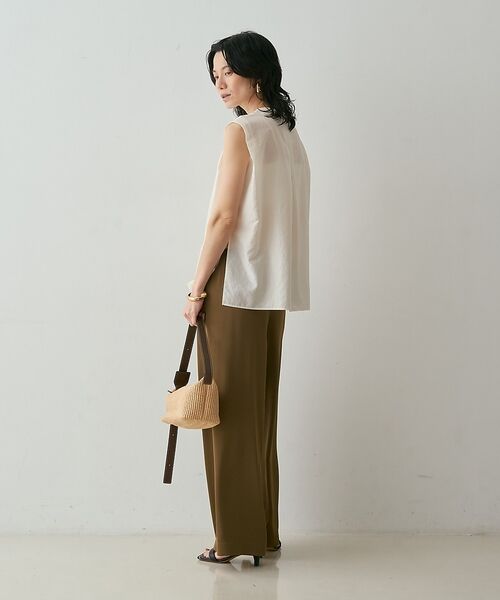 qualite / カリテ シャツ・ブラウス | シルキーローンブラウス【予約】 | 詳細6