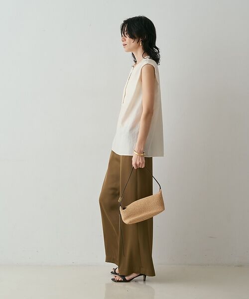 qualite / カリテ シャツ・ブラウス | シルキーローンブラウス【予約】 | 詳細8