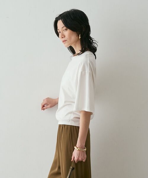qualite / カリテ Tシャツ | 【接触冷感】プレミアム天竺ドルマンTシャツ【予約】 | 詳細17