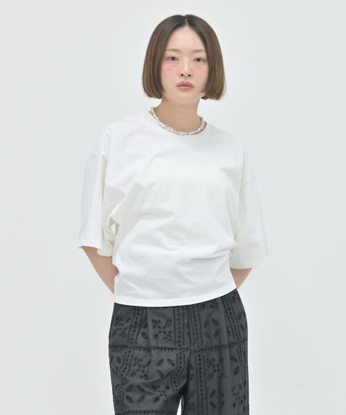 qualite / カリテ Tシャツ | 【接触冷感】プレミアム天竺ドルマンTシャツ【予約】 | 詳細6