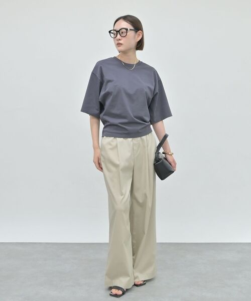 qualite / カリテ Tシャツ | 【接触冷感】プレミアム天竺ドルマンTシャツ【予約】 | 詳細8