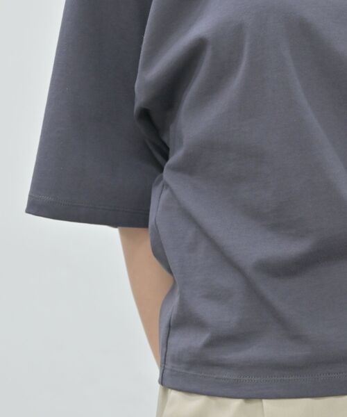 qualite / カリテ Tシャツ | 【接触冷感】プレミアム天竺ドルマンTシャツ【予約】 | 詳細12